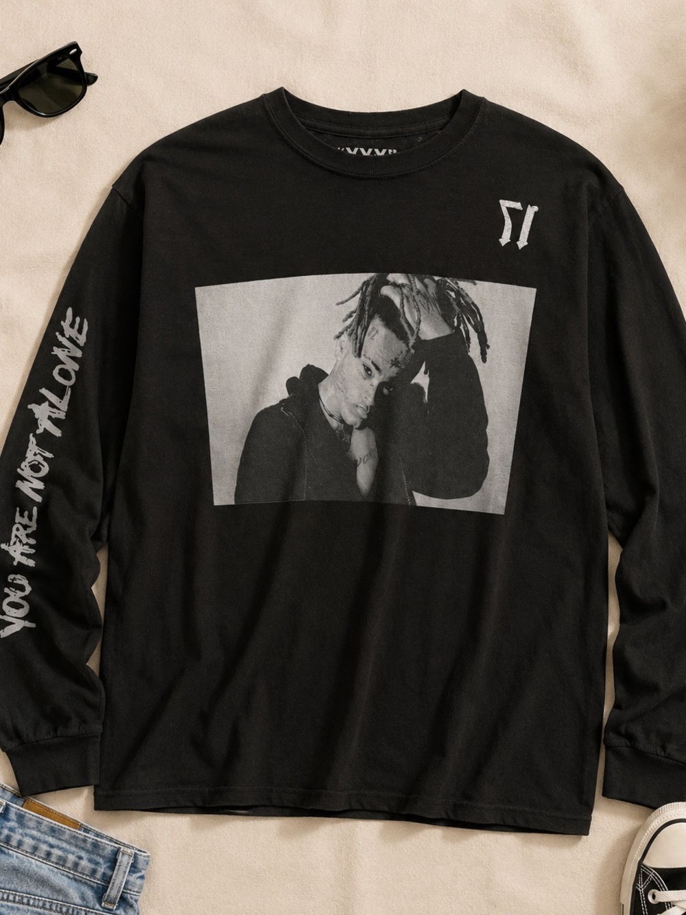 XXXTentacion T-Shirt You Are Not Alone 2018 Promo Rap